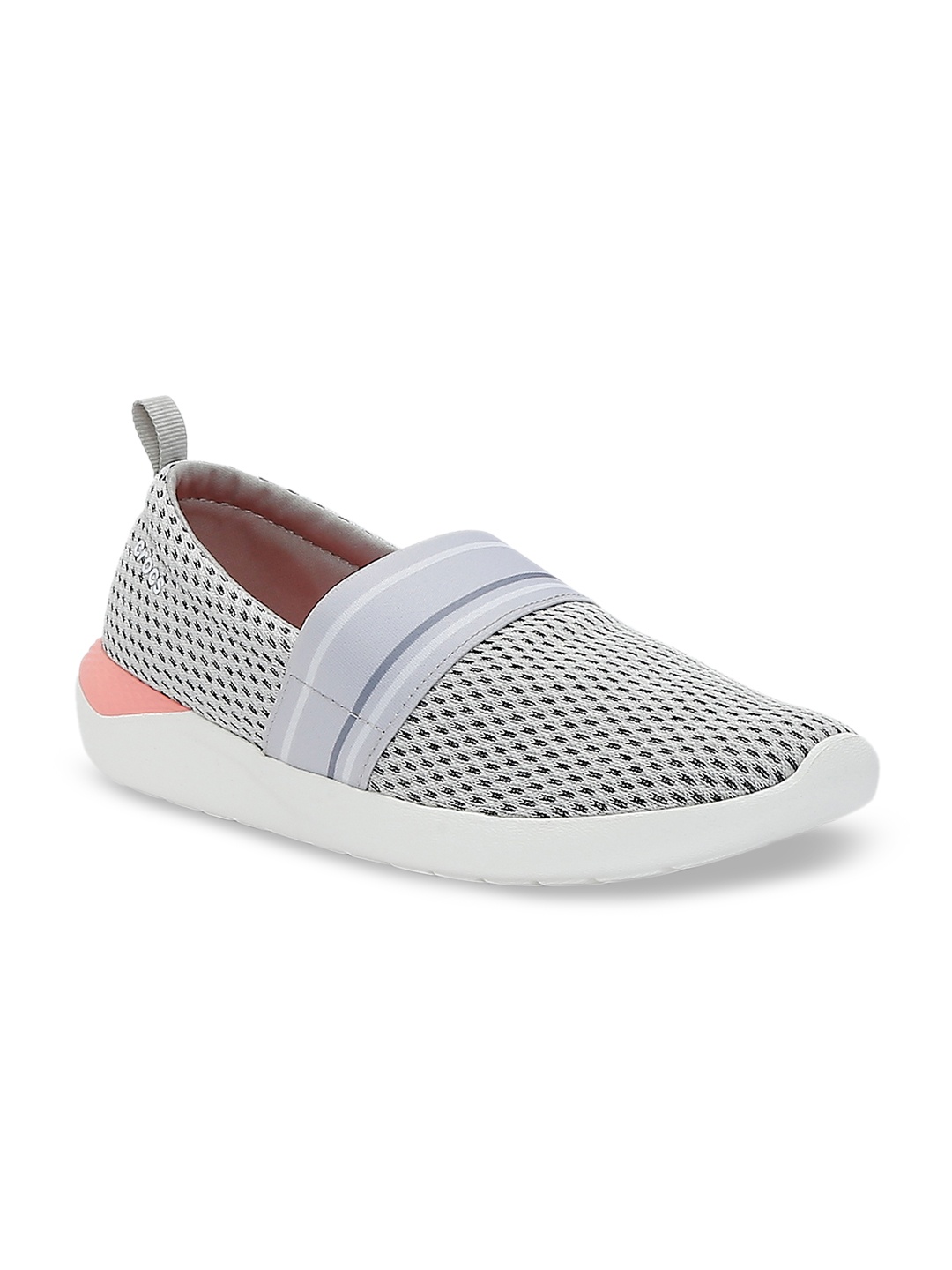 

Crocs Literide Women Grey Slip-On Sneakers
