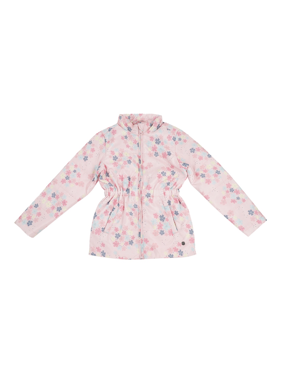 

Allen Solly Junior Girls Pink Printed Tailored Jacket