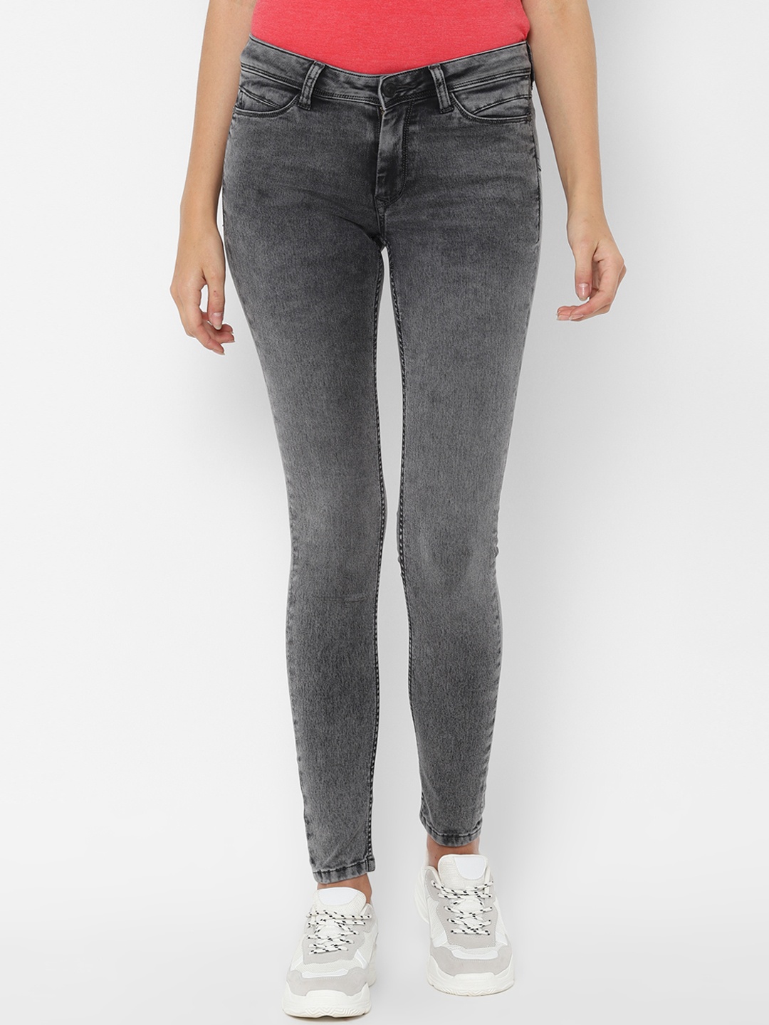 

Allen Solly Woman Women Grey Regular Fit Jeans