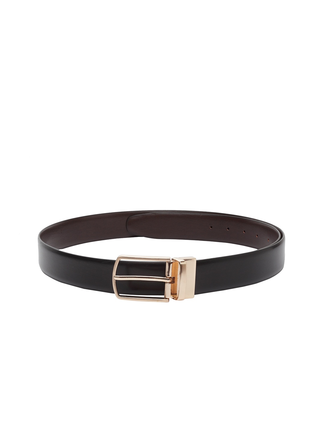 

amicraft Men Black & Brown Reversible Solid Belt