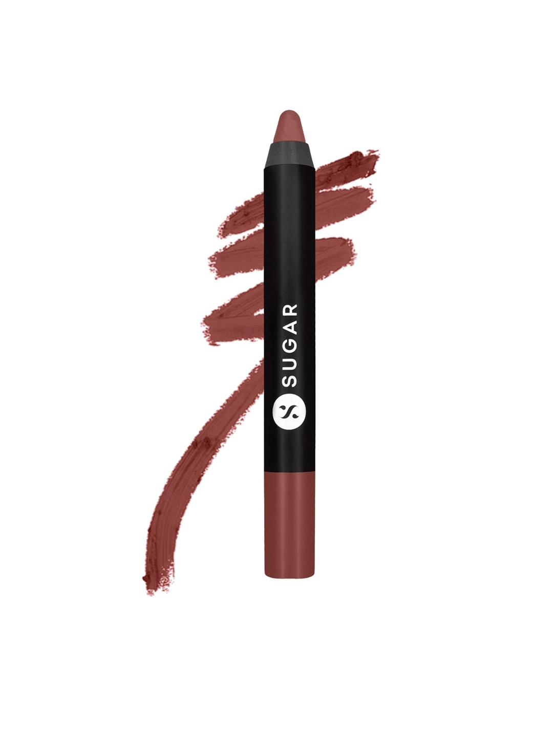 SUGAR Matte As Hell Crayon Lipstick with Sharpener - Buffy Summers 20, Brown
