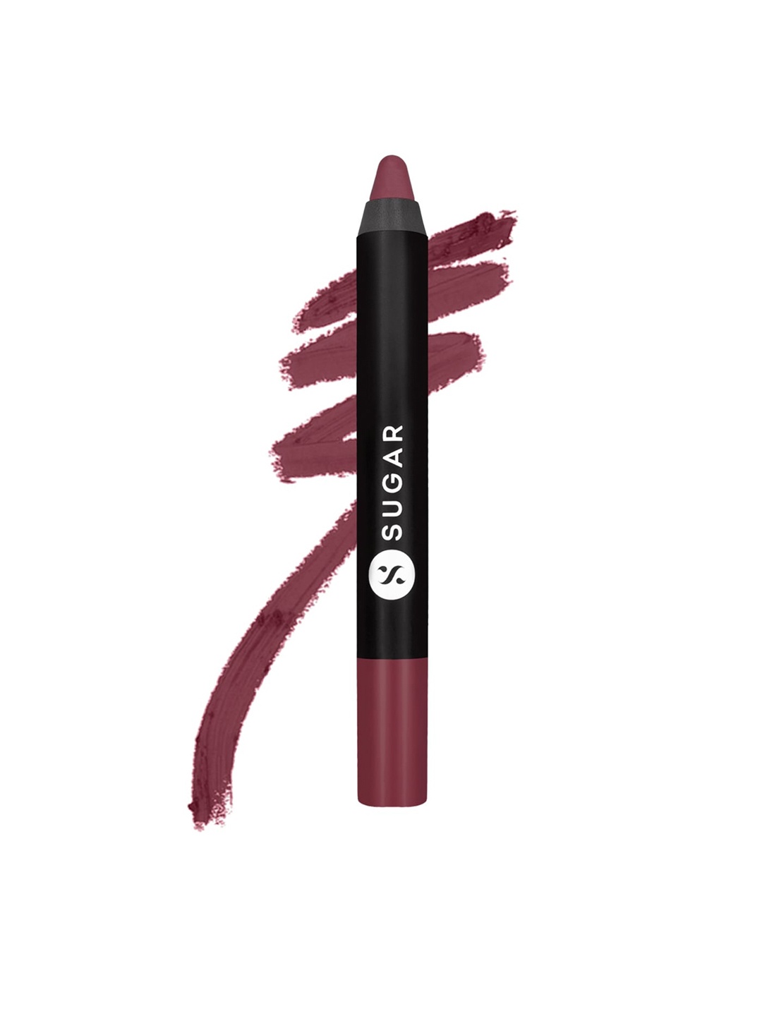 

SUGAR Matte As Hell Crayon Lipstick with Sharpener - Lily Aldrin 25, Pink