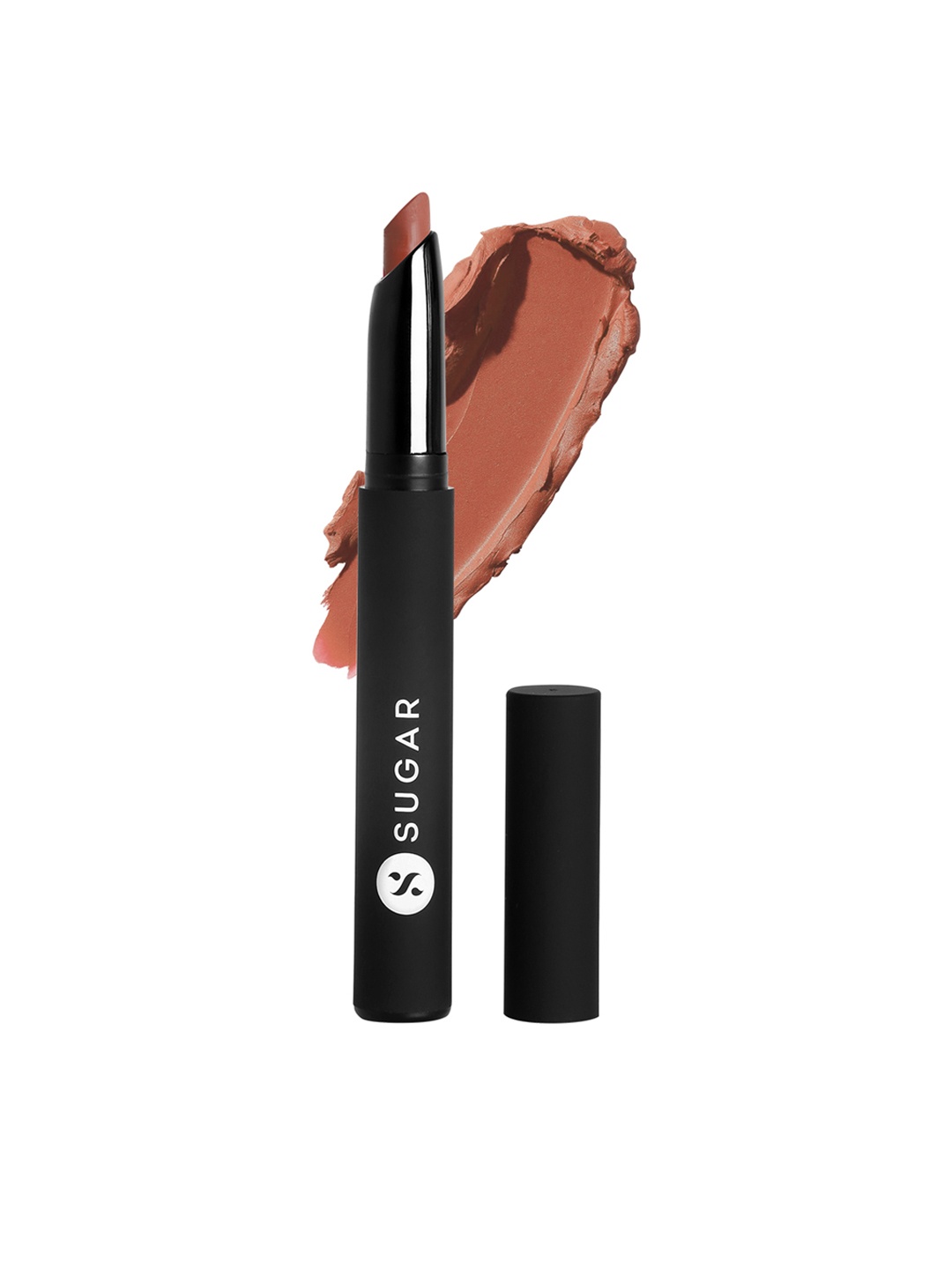 

SUGAR Matte Attack Transfer Proof Lipstick with Avocado Oil 2 g - Depeach Mode 10, Brown
