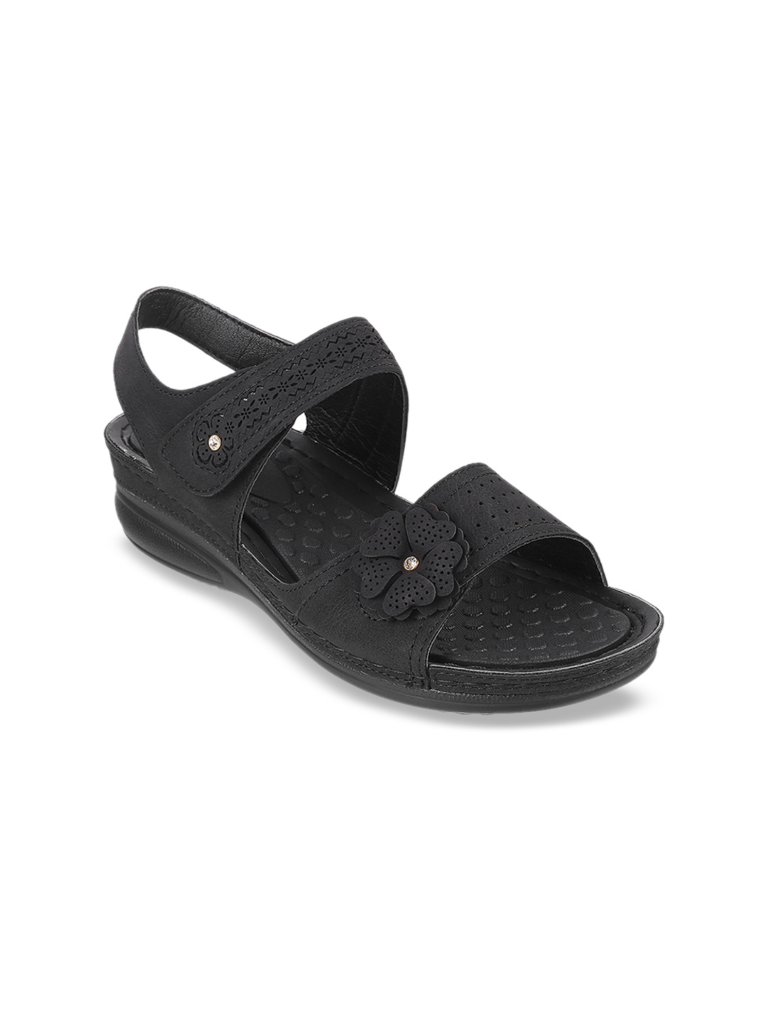 

Mochi Women Black Solid Heels