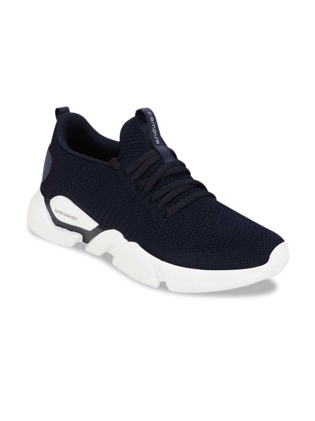 

Campus Men Navy Blue Mesh Stanley Running Shoes