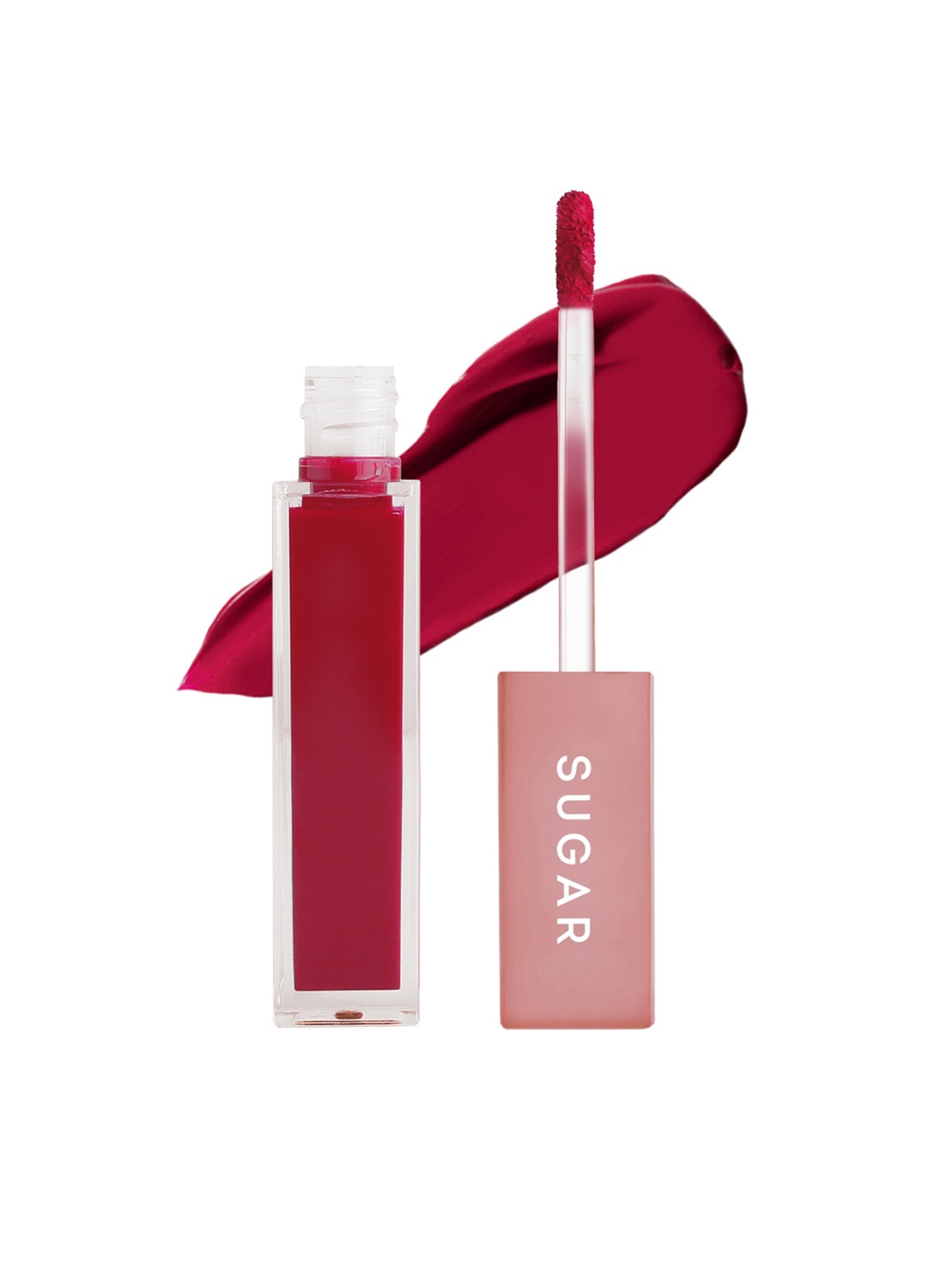

SUGAR Cosmetics Mettle Liquid Lipstick - 10 Mimosa, Red