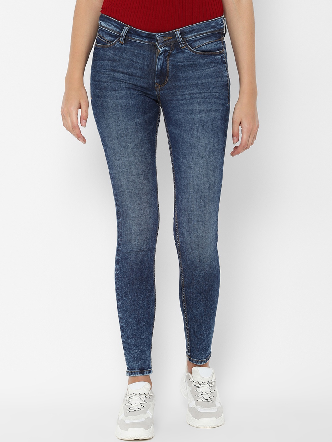 

Allen Solly Woman Women Blue Regular Fit Jeans