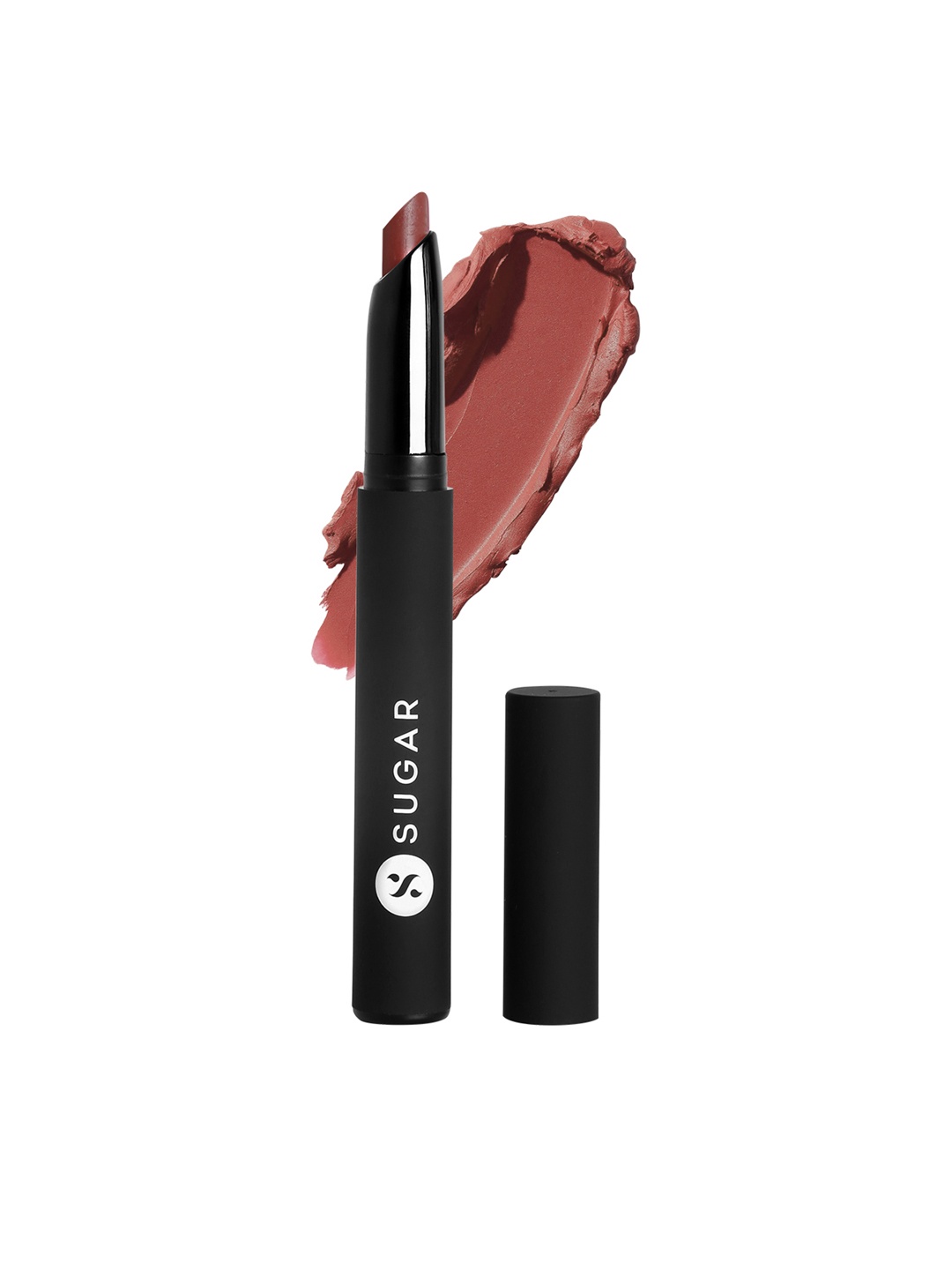 

SUGAR Matte Attack Transfer Proof Lipstick with Avocado Oil 2 g - The Peach Boys 09, Brown