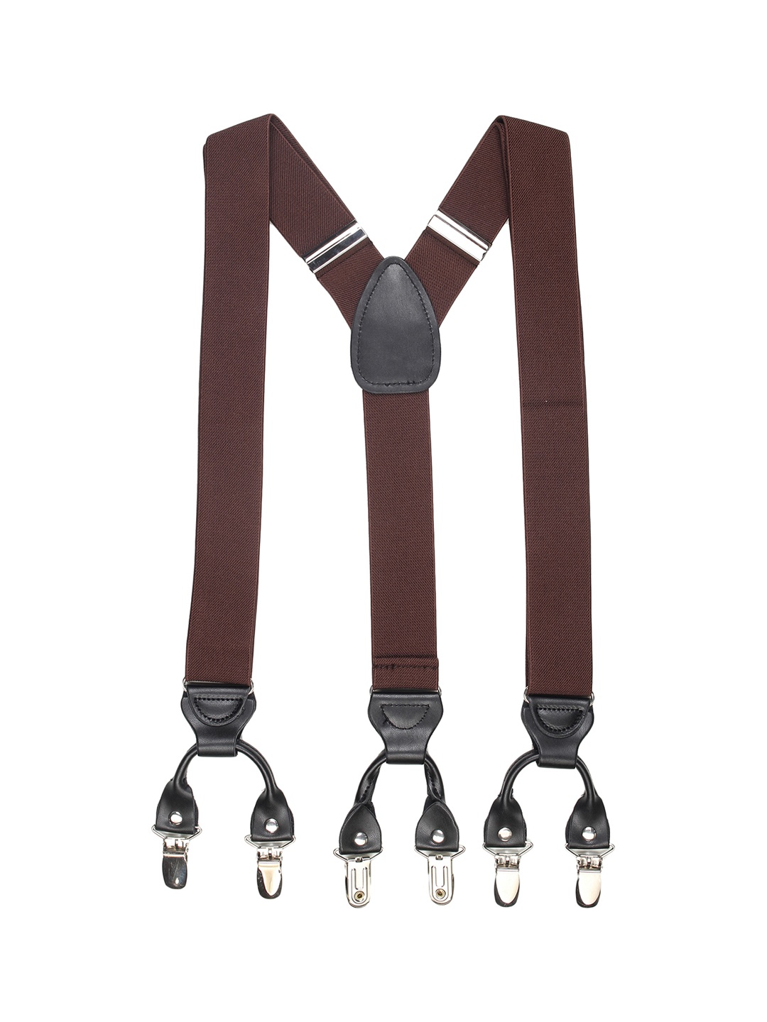 

Alvaro Castagnino Men Brown Solid Suspender