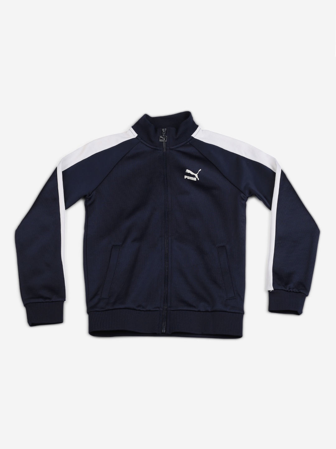 

Puma Boys Blue Colourblocked Iconic T7 Track Jacket