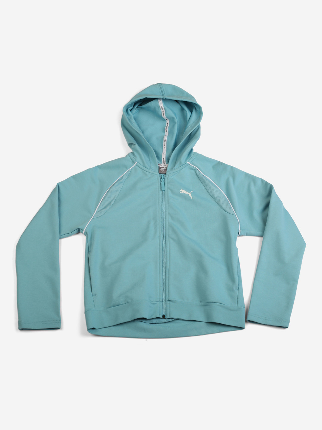 

Puma Girls Blue Solid Active Sporty Jacket