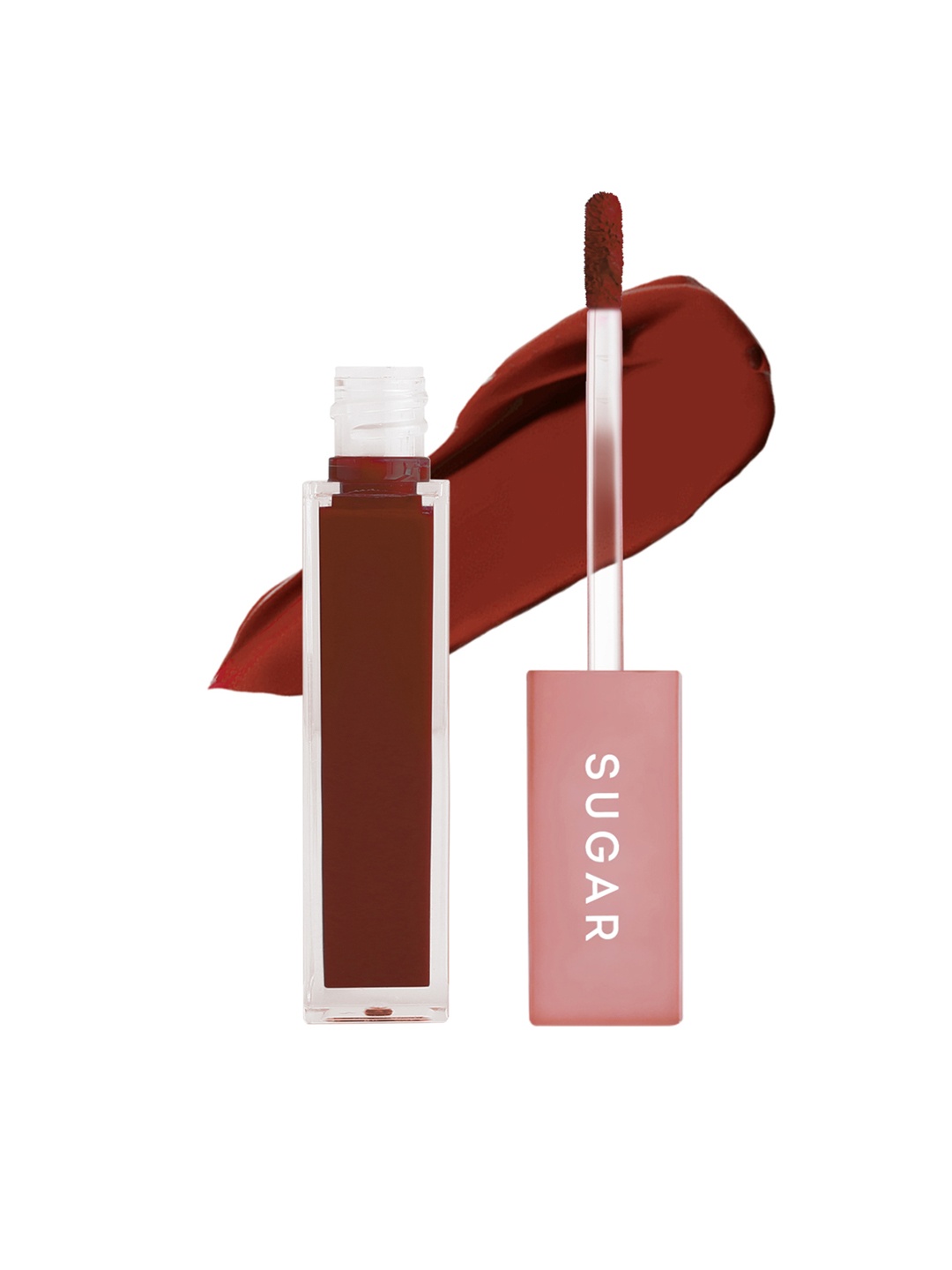 

SUGAR Cosmetics Mettle Liquid Lipstick - 11 Rigel, Brown