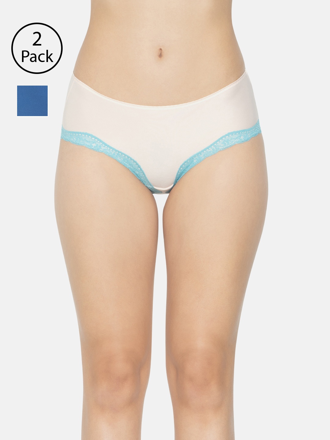 

Triumph Stretty 124 Hipster Independent Everyday Lace Brief - Pack of 2, Assorted