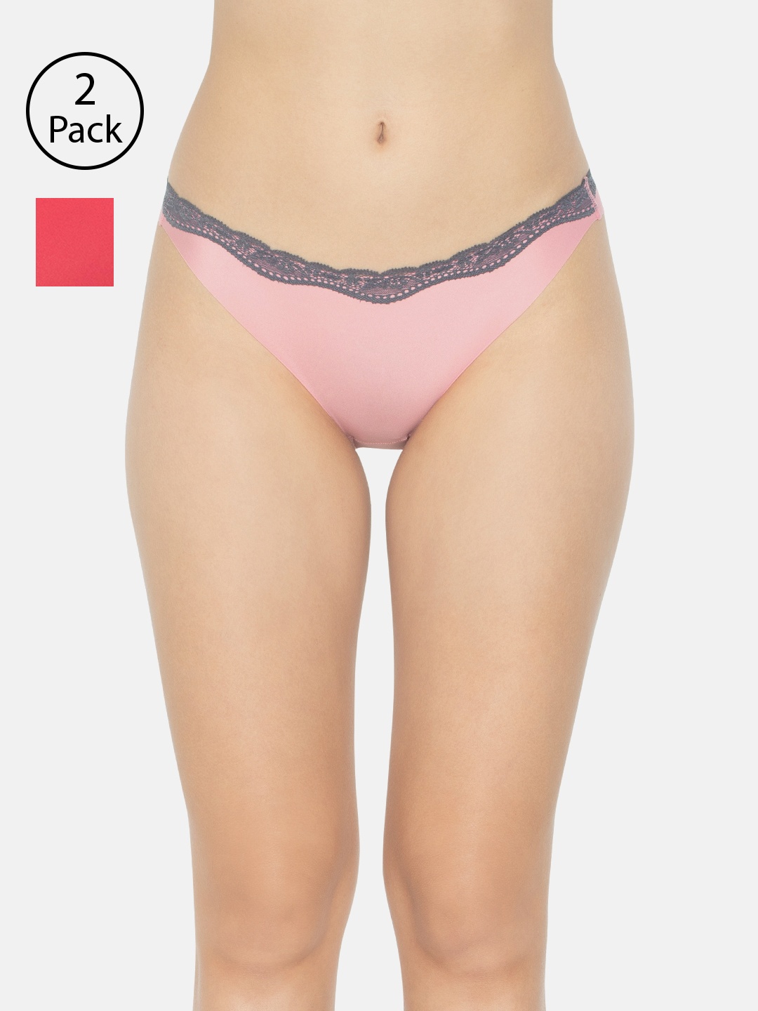 

Triumph Stretty 124 Tanga Independent Everyday Lace Brief - Pack of 2, Assorted