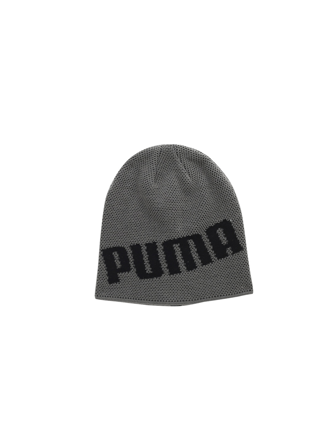 

Puma Unisex Grey Appliqued Active Beanie