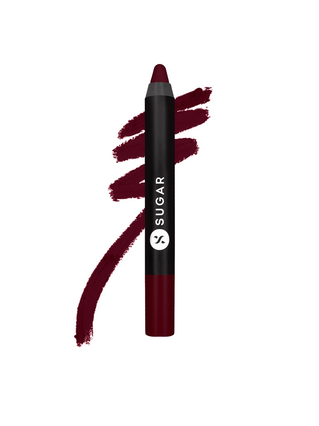 

SUGAR Matte As Hell Crayon Lipstick with Sharpener - Rachel Berry 24, Purple