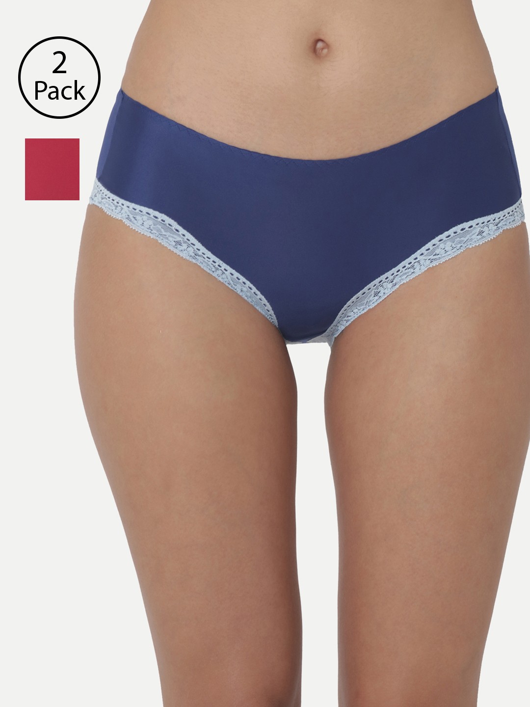 

Triumph Stretty 124 Hipster Independent Everyday Lace Brief - Pack of 2, Assorted