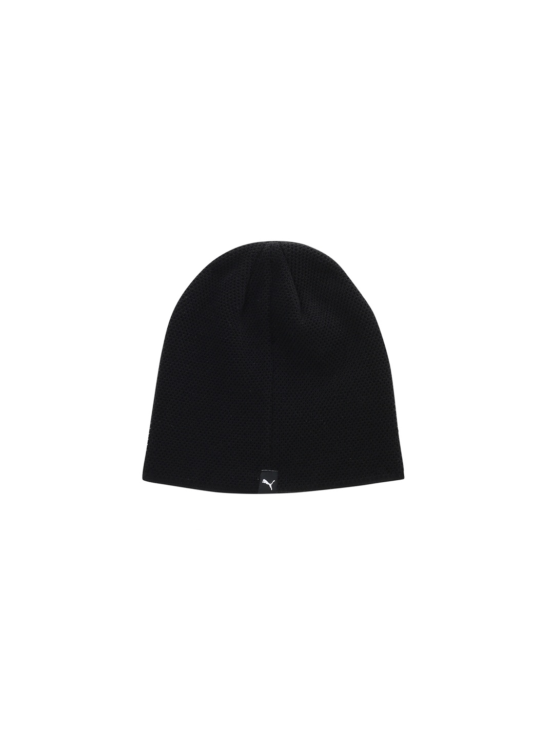 Puma Unisex Black Solid Beanie