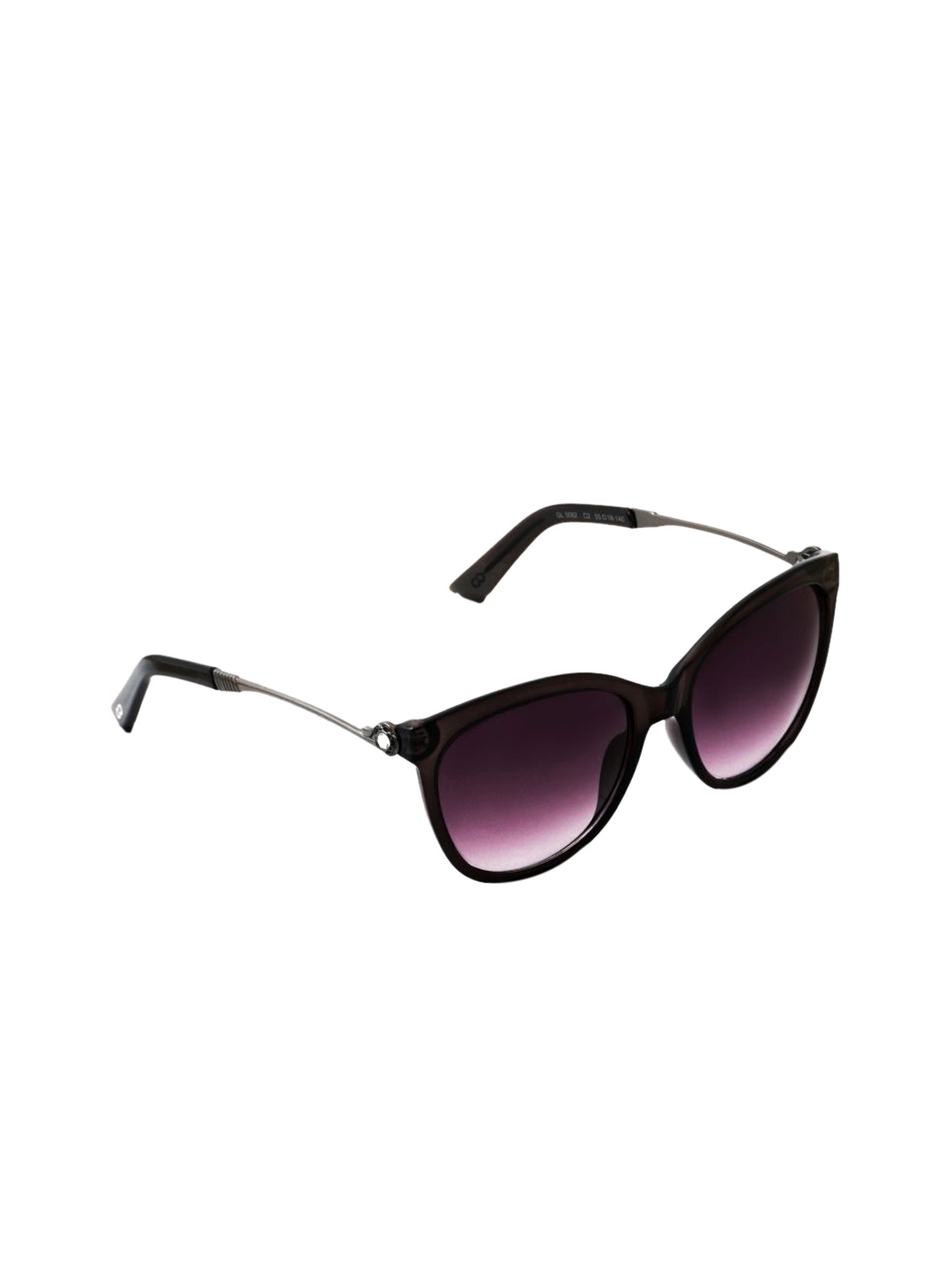 

GIO COLLECTION Women UV Protected Lens Cateye Sunglasses GL5062C02X, Purple