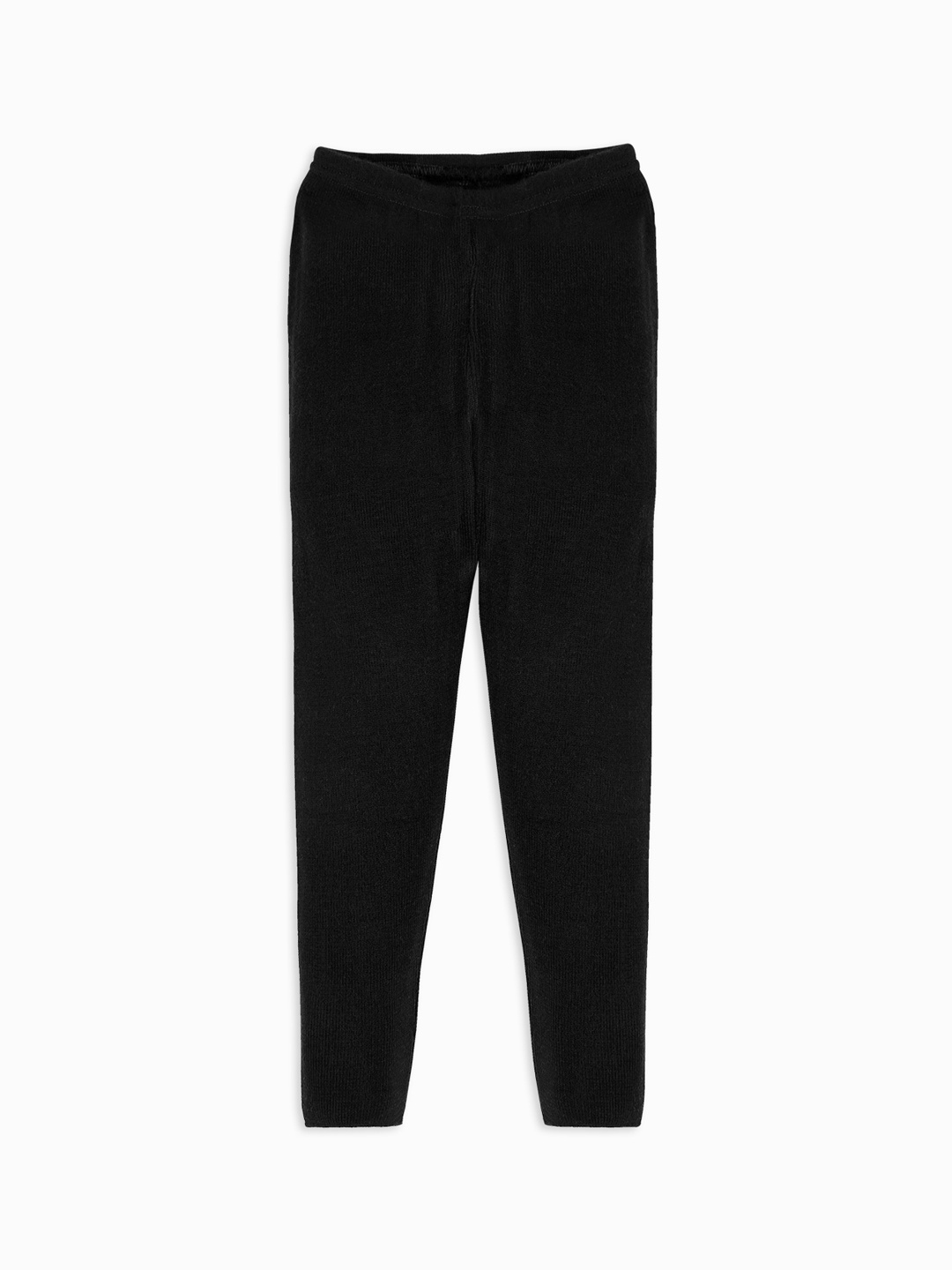 

RVK Girls Black Solid Ankle-Length Leggings