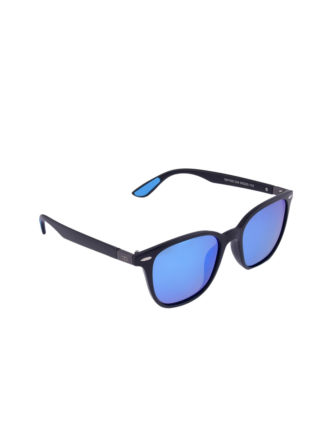 

GIO COLLECTION Men UV Protected Lens Wayfarer Sunglasses GM1005C04, Blue