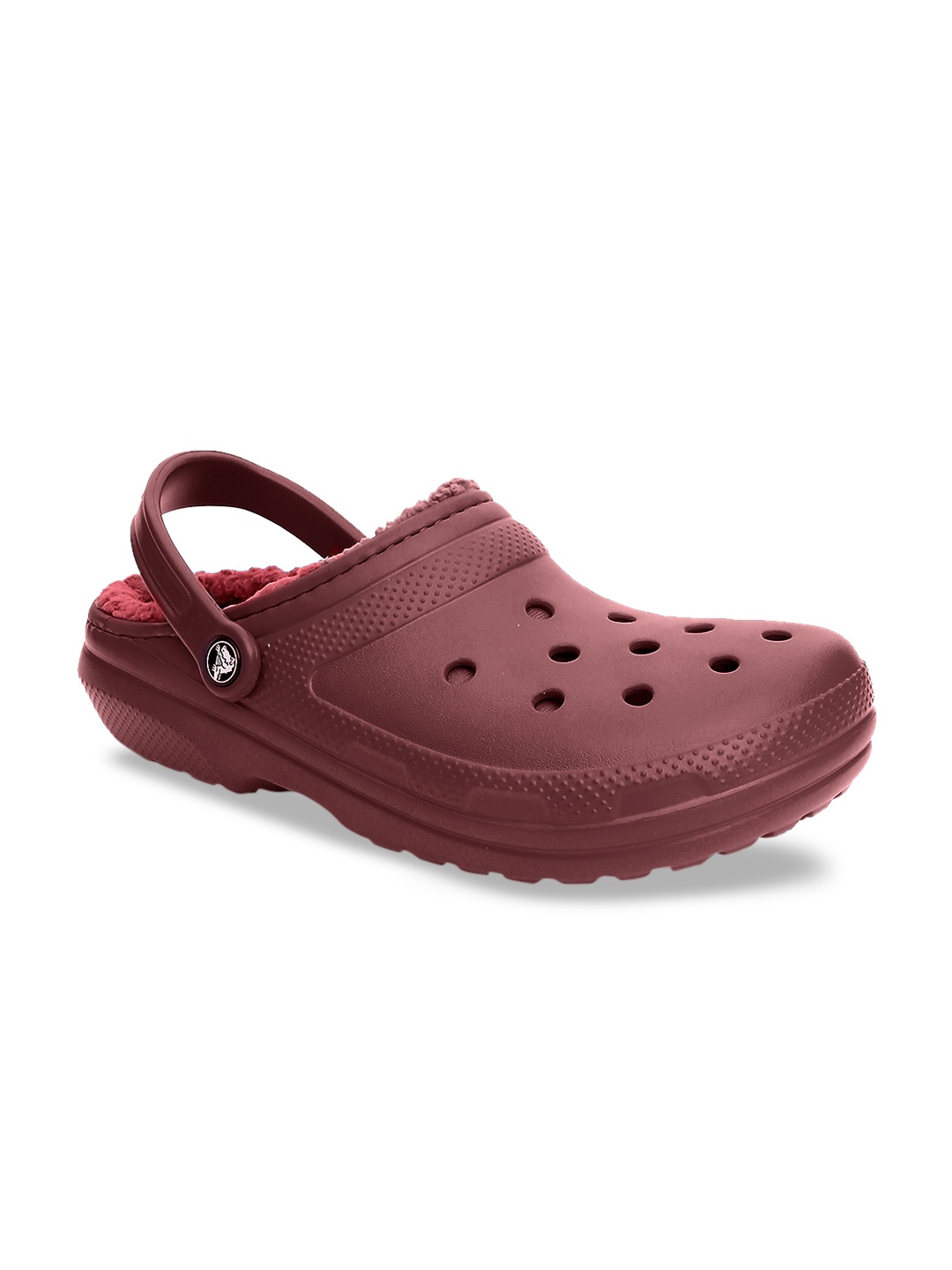 

Crocs Classic Unisex Burgundy Solid Clogs