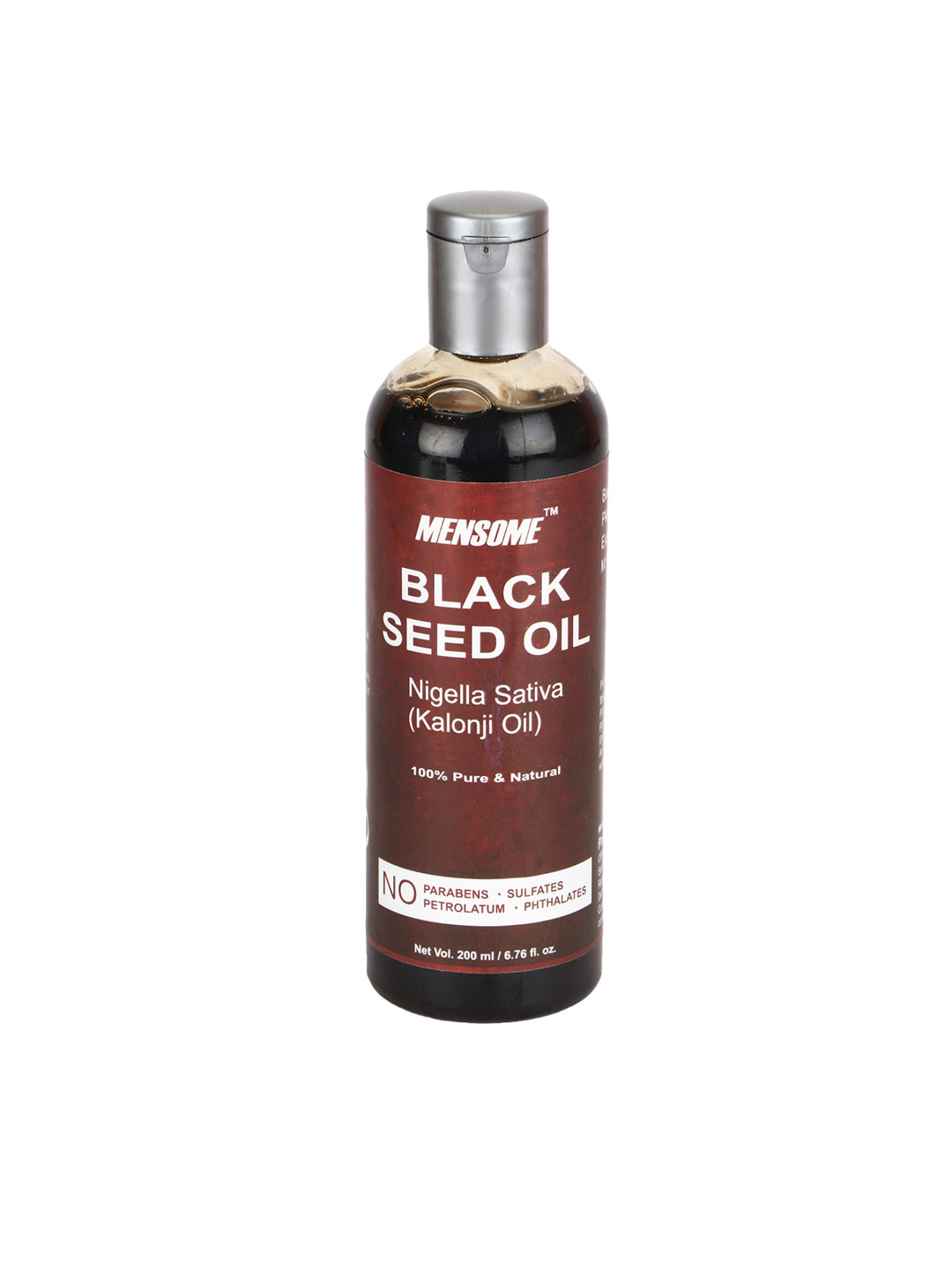 

MENSOME Unisex Black Seed Hair Oil, Maroon