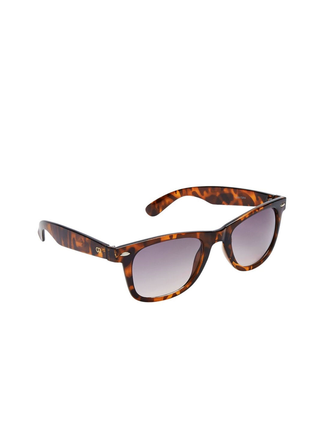 

GIO COLLECTION Women Wayfarer UV Protected Sunglasses G3891TBRWX, Grey