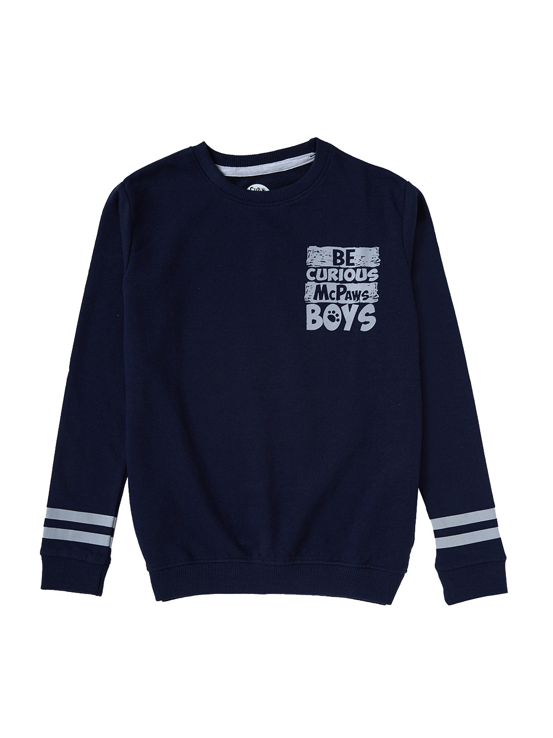 

Cub McPaws Boys Navy Blue Printed Sweatshirt