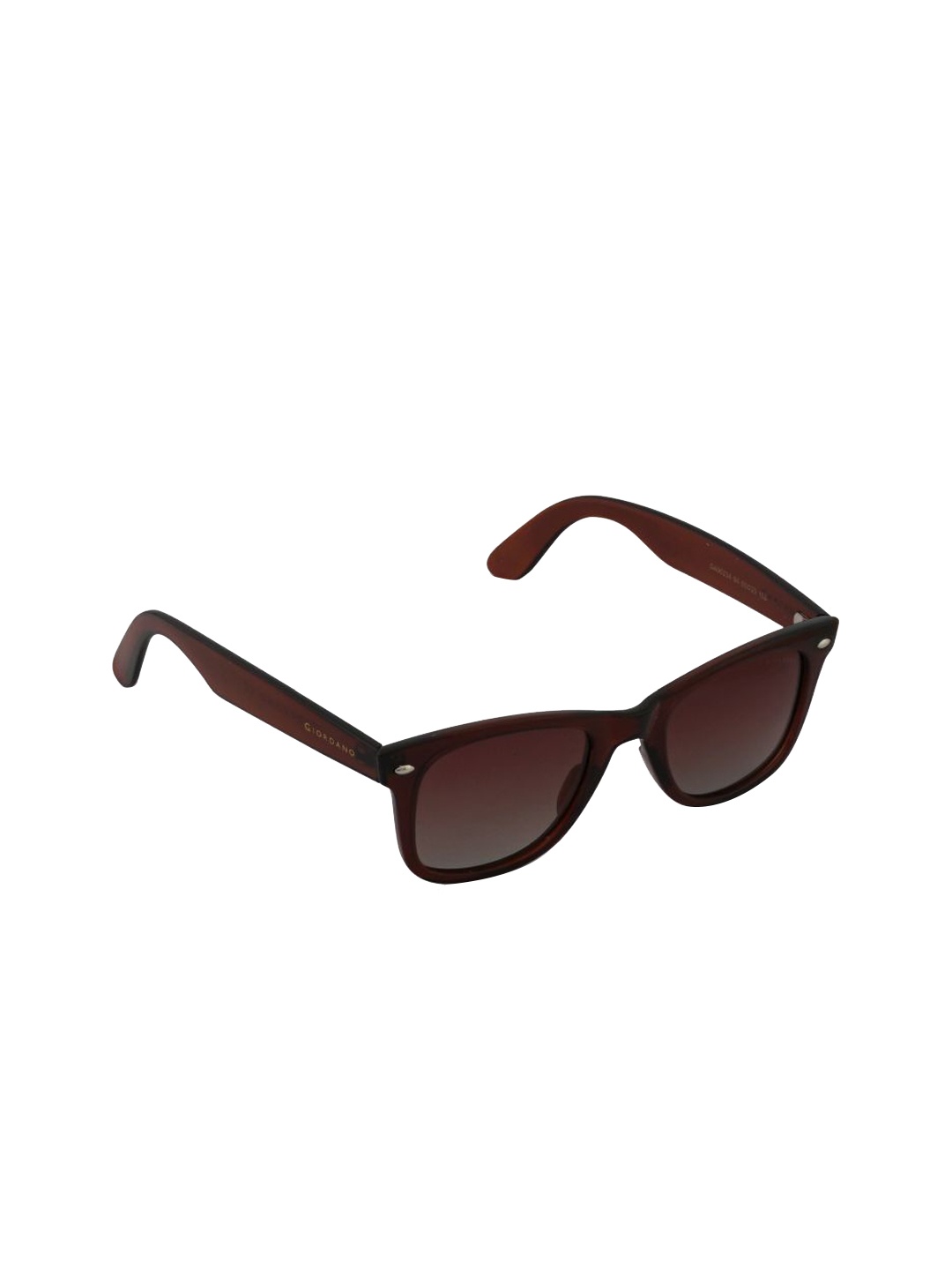 

GIORDANO Men Brown Wayfarer Sunglasses GA90234C04