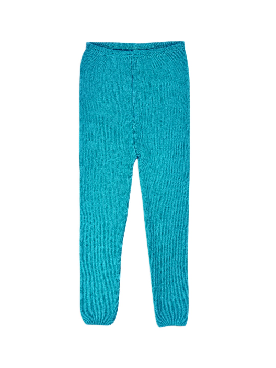 

RVK Girls Turquoise Blue Solid Ankle Length Leggings