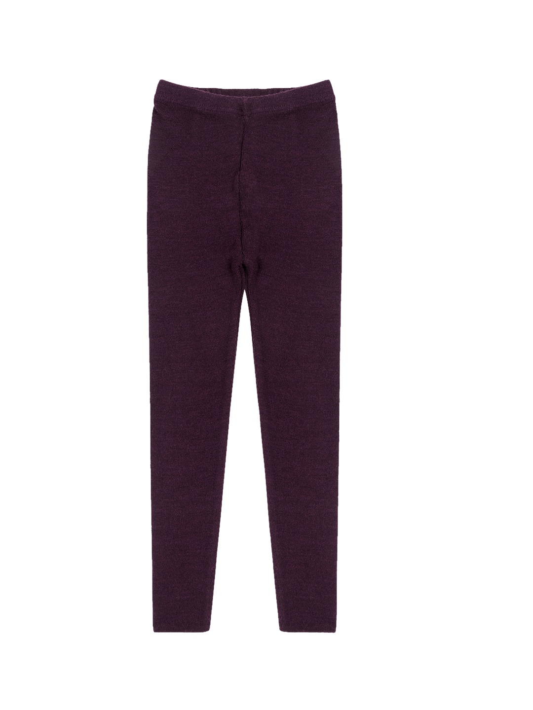 

RVK Girls Burgundy Solid Ankle Length Leggings