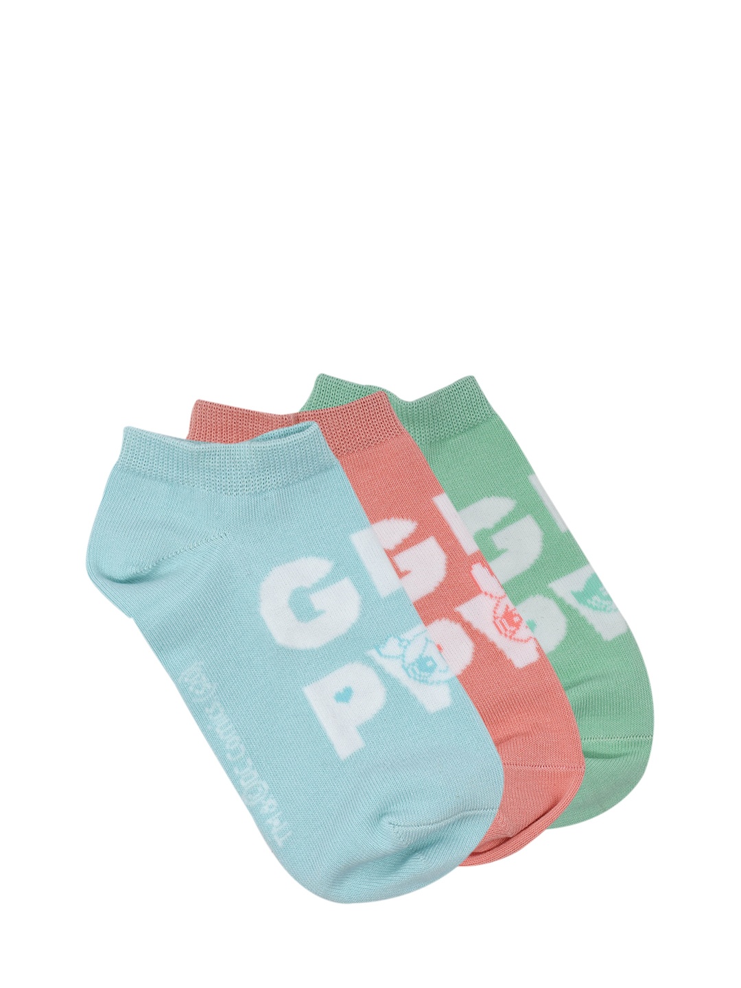 

Cartoon Network Women Pack of 3 Assorted Ankle-Length Socks