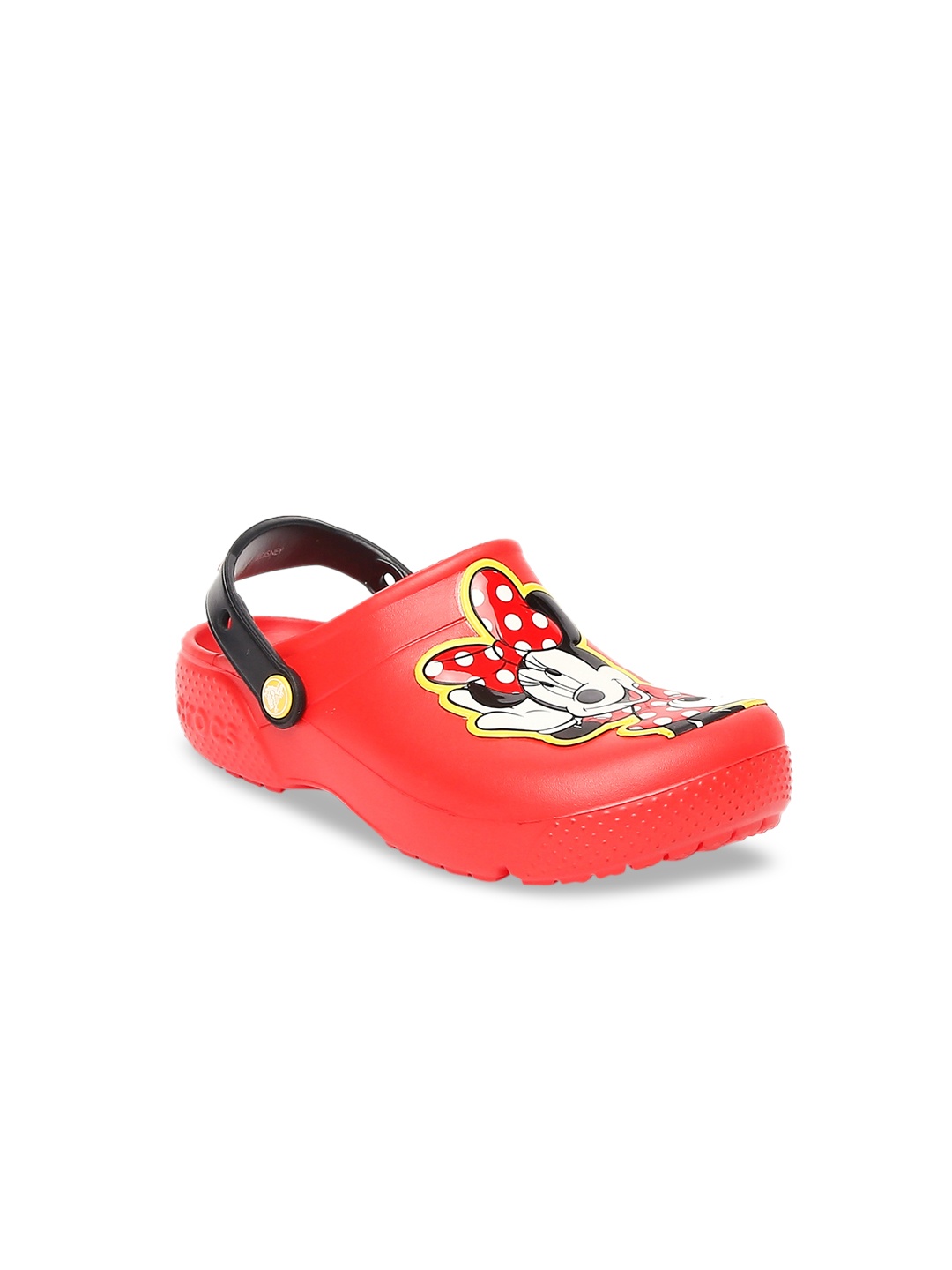 

Crocs Funlab Girls Red Minnie Mouse Printed Clogs