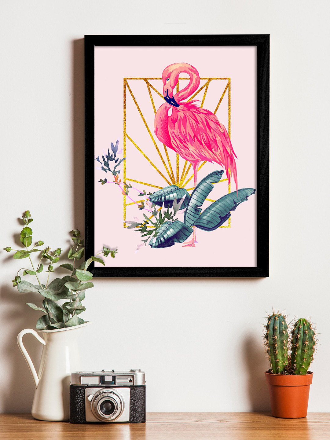 

Art Street White & Yellow Printed Synthetic Wood Framed Individual Wall Art