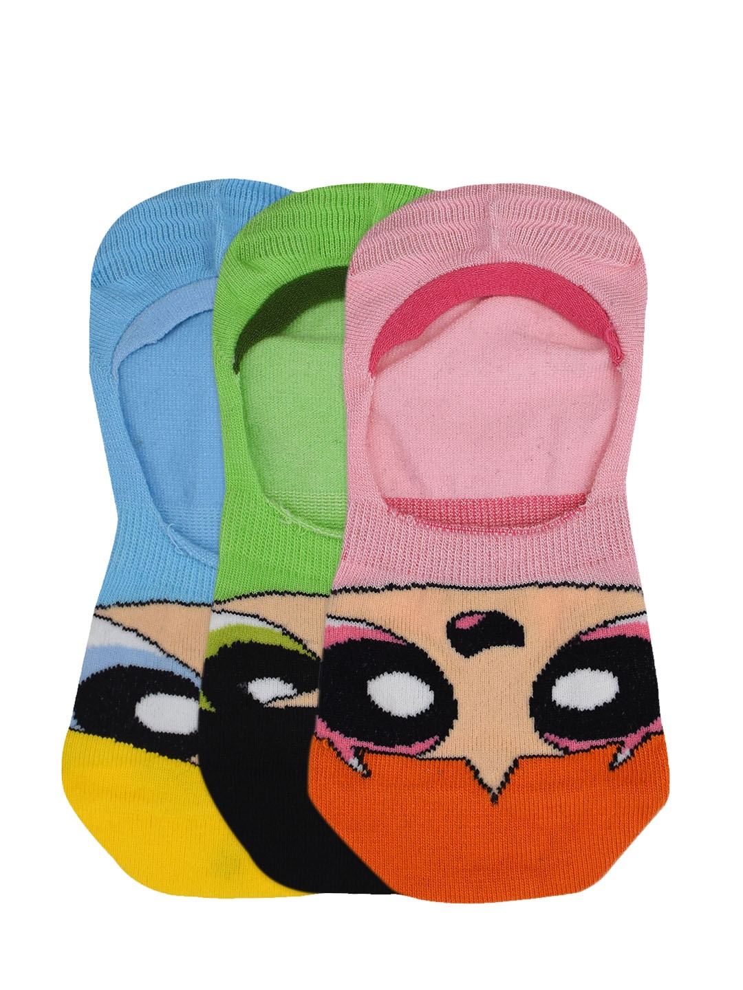 

Cartoon Network x Powerpuff Girls Women Pack of 3 Assorted Ankle-Length Socks