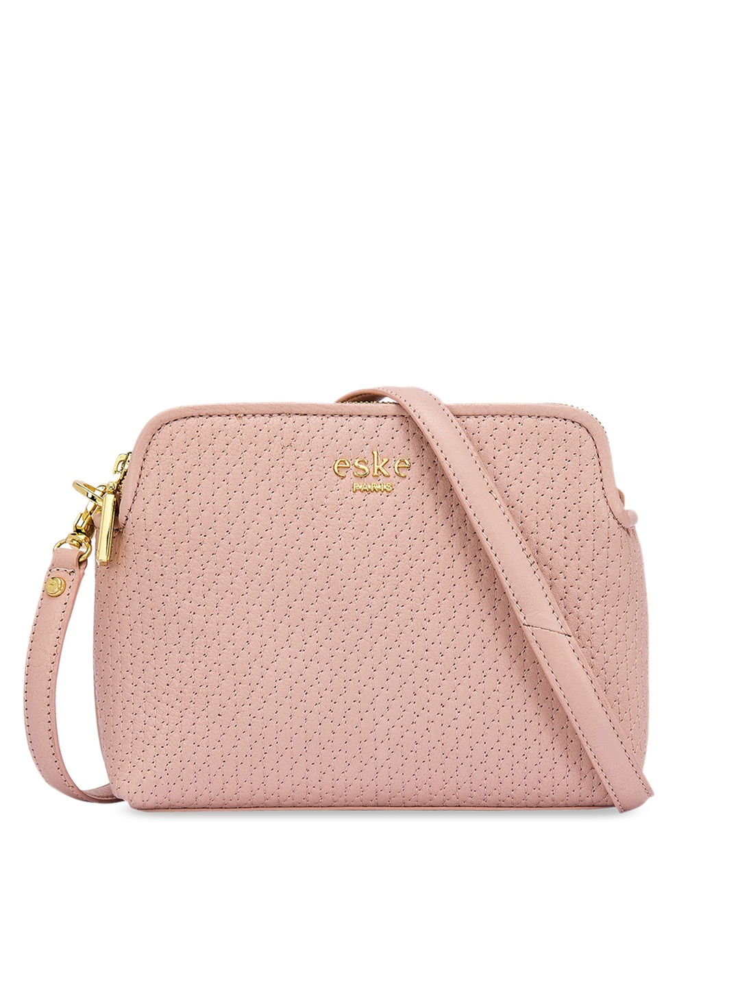 

Eske Rose Solid Leather Sling Bag