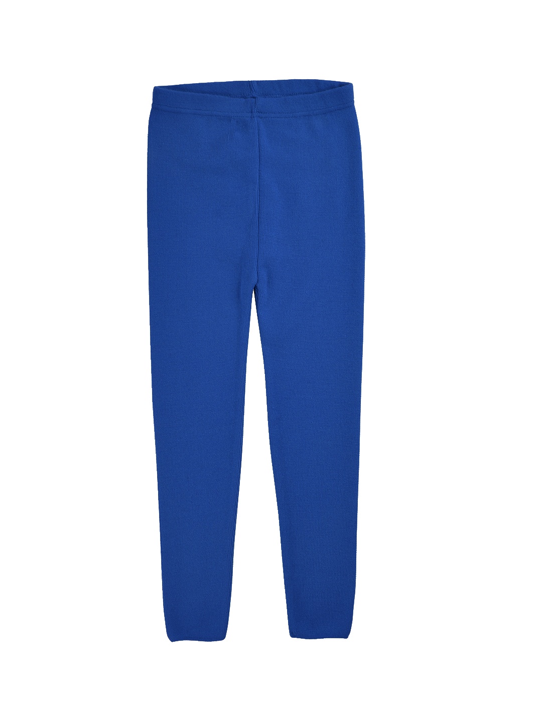 

RVK Girls Blue Solid Ankle Length Leggings