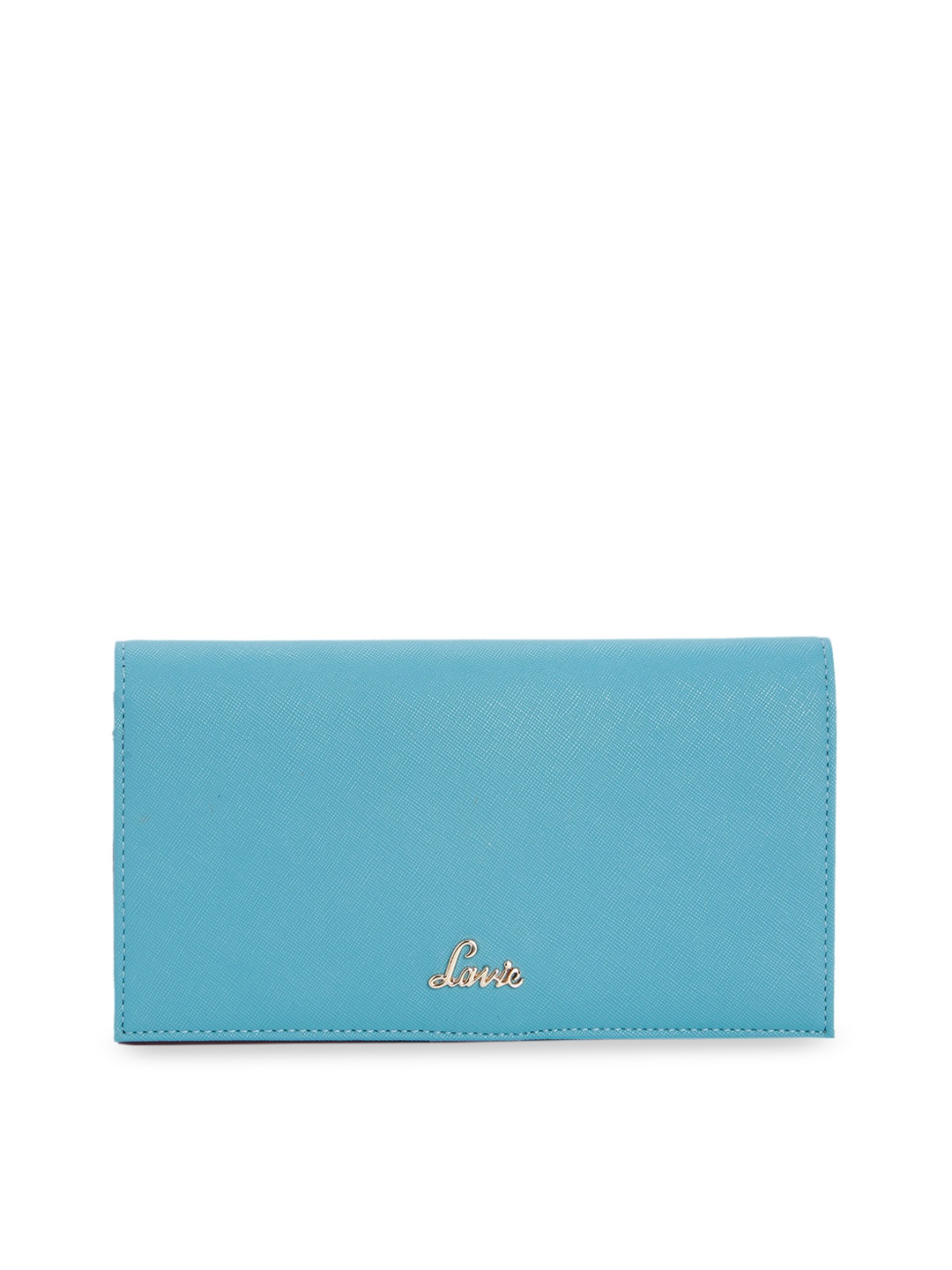 

Lavie Women Blue Solid Two Fold Wallet
