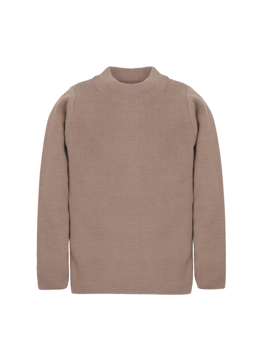 

RVK Unisex Mauve Solid Pullover Sweater