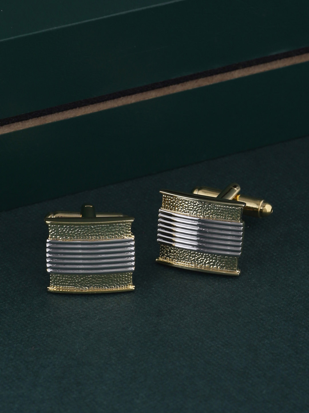 

Tistabene Gold-Toned Square Cufflinks