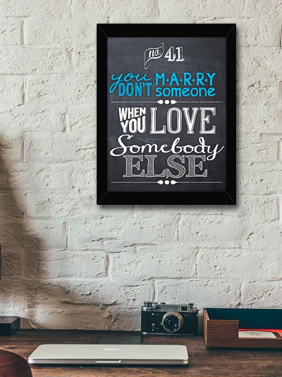 

TIED RIBBONS Charcoal Grey & White Printed Synthetic Fibre Framed Wall Art