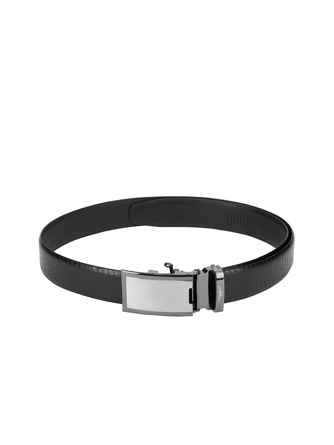 

Park Avenue Men Black Textured Leather Belt