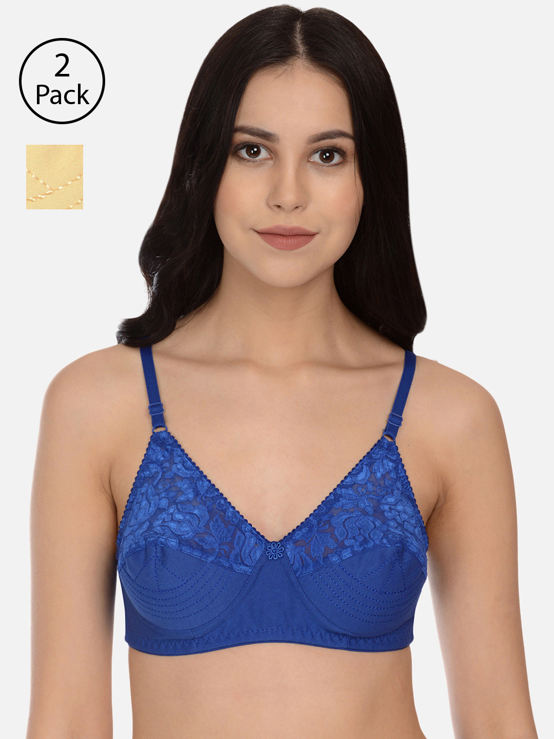 

mod & shy Assorted Solid Non-Wired Non Padded Everyday Bra