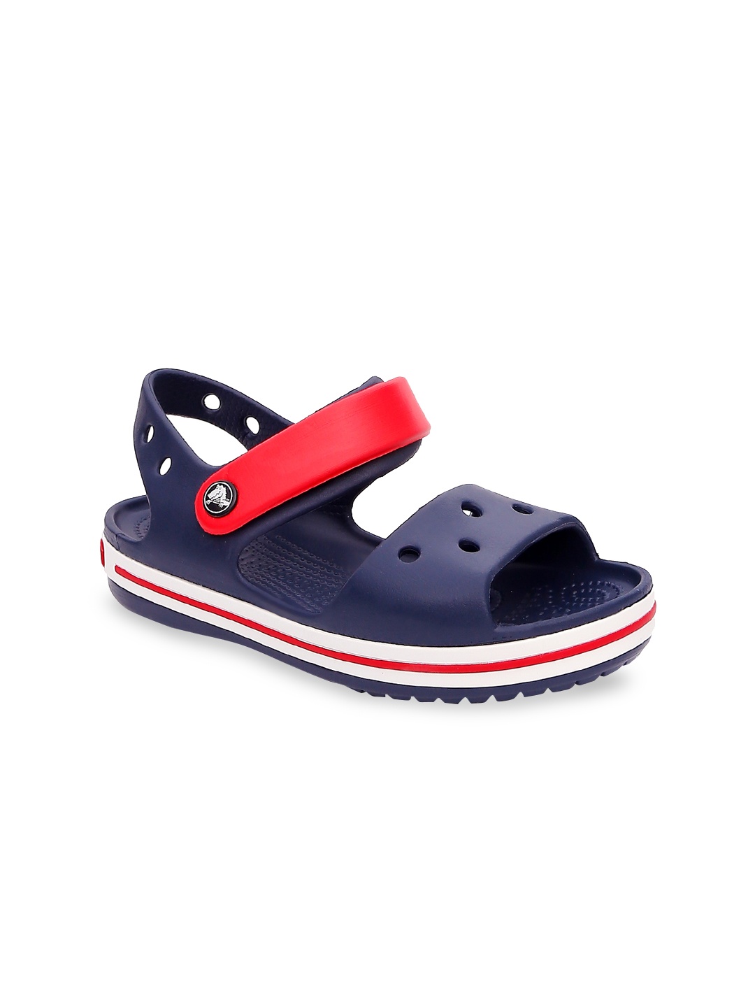 

Crocs Crocband Kids Blue Red Comfort Sandals