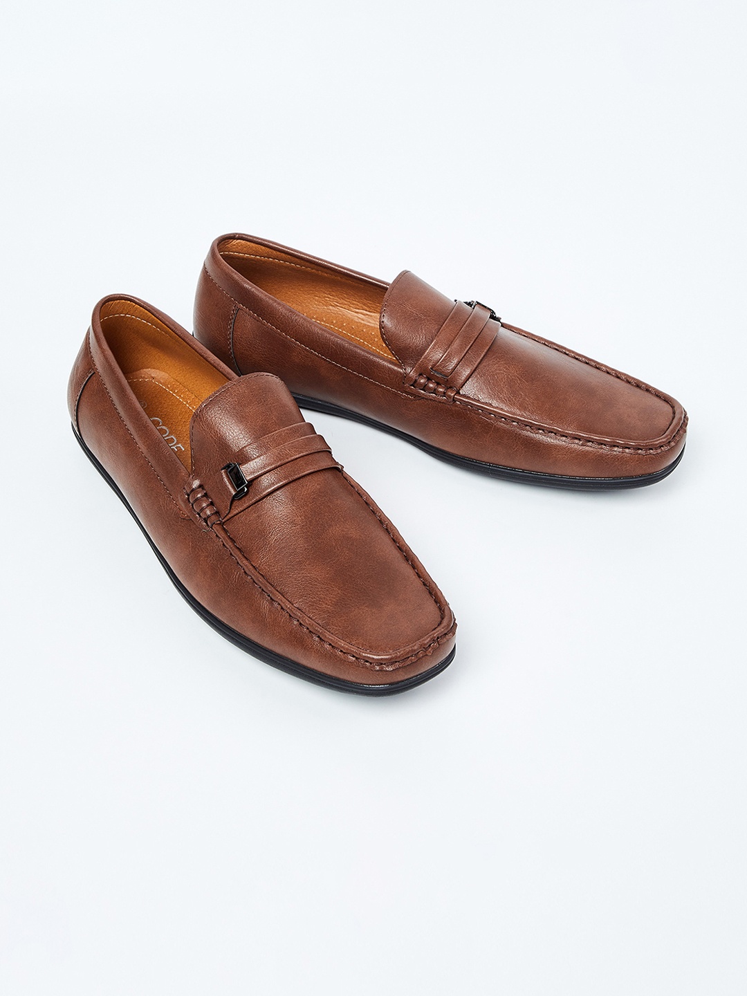 

CODE by Lifestyle Men Brown Formal Loafers