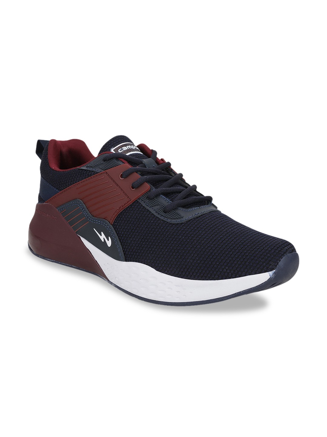 

Campus Men Navy Blue Mesh Running Shoes