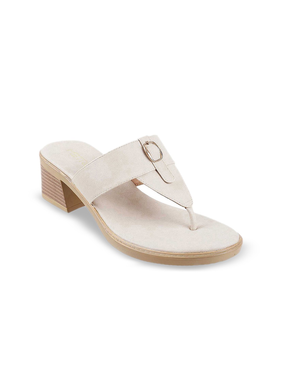 

Metro Women Beige Solid Heels