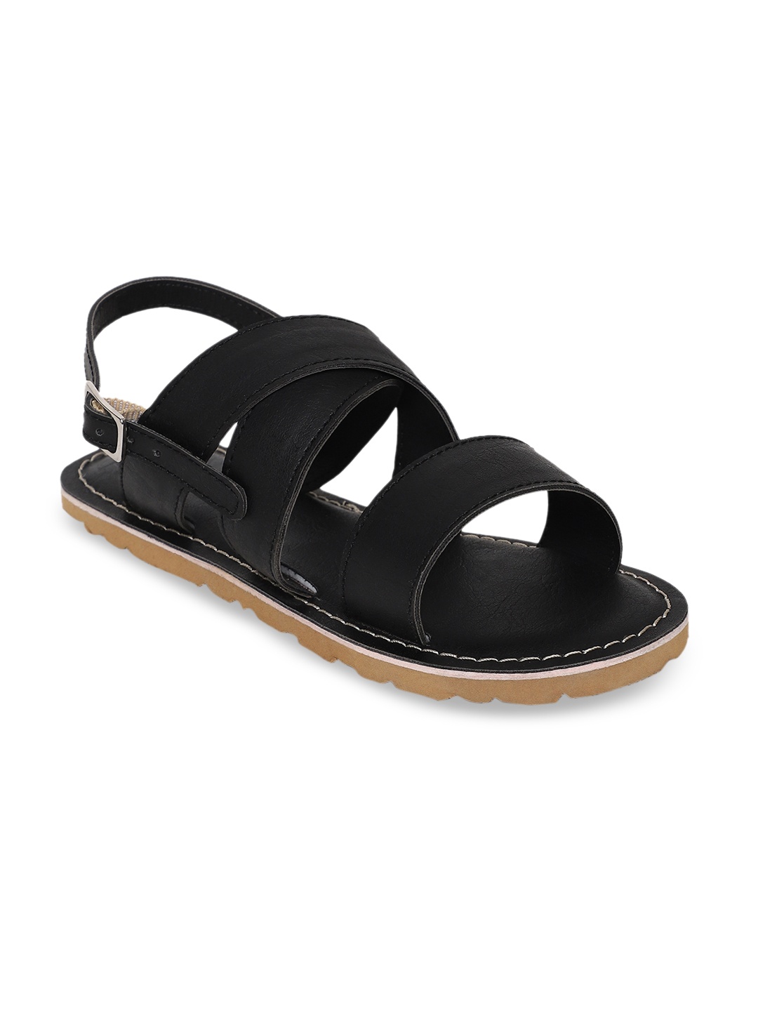 

Tiber Taber Boys Black Sandals