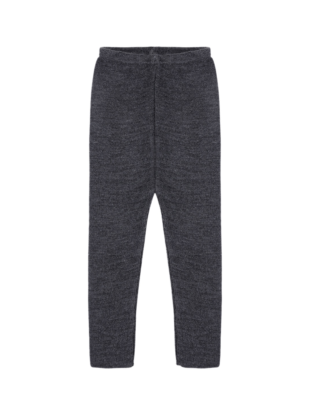 

RVK Girls Charcoal Grey Solid Ankle-Length Leggings